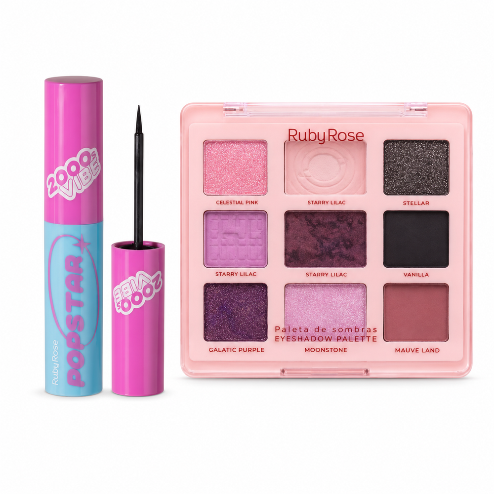 Combo ojos sombras + delineador