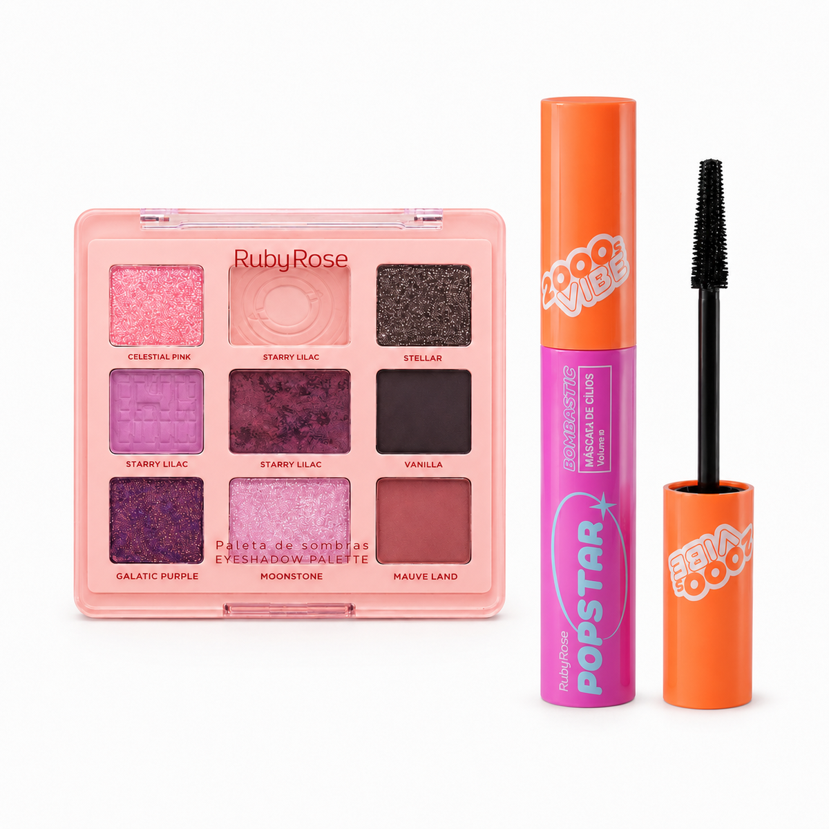 Combo ojos sombras + mascara